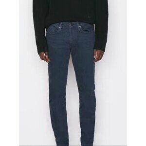Men's FRAME L'Homme slim fit jeans in dark blue wash size 29